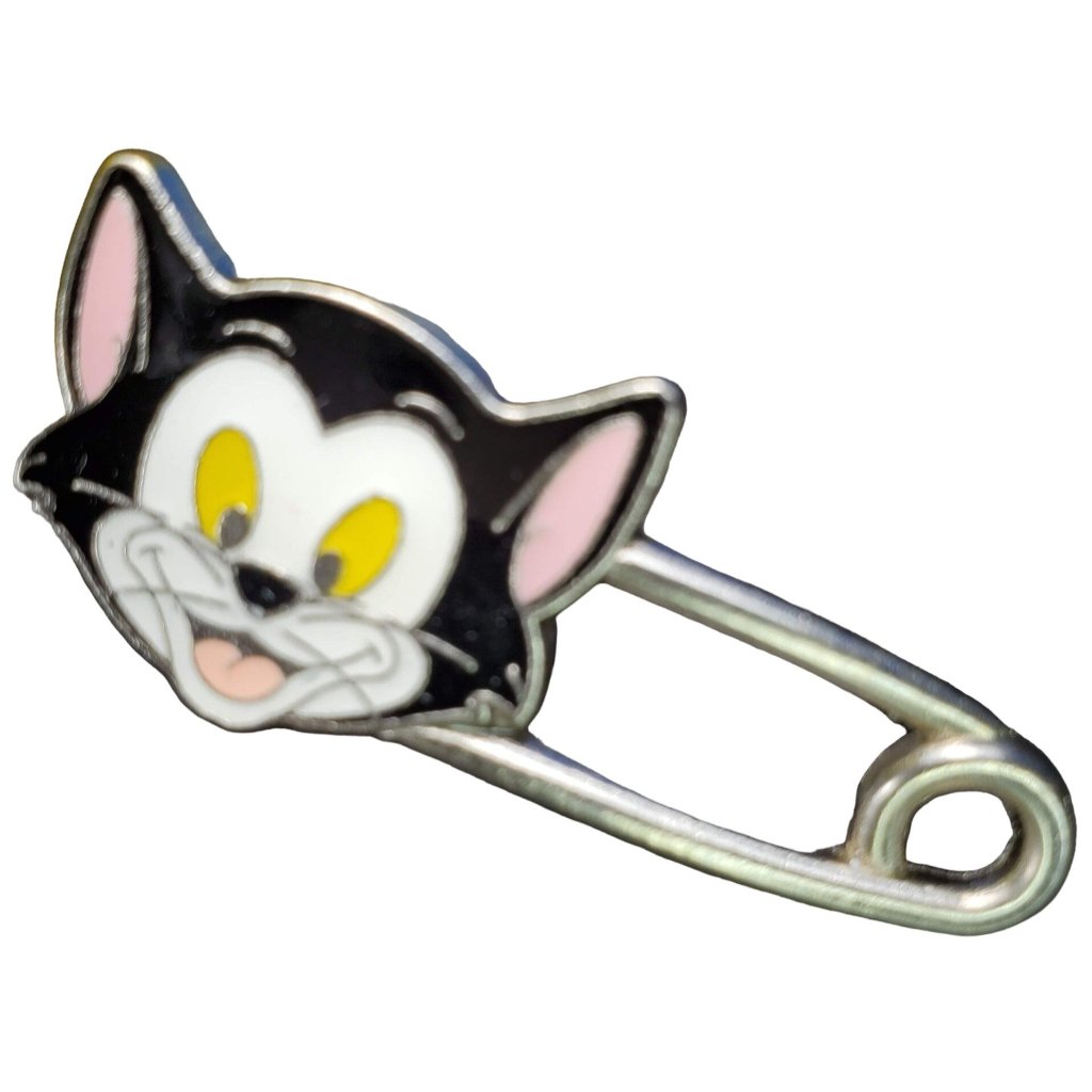 Disney Figaro Trading Pin Pinocchio Cat Safety Pin Lapel Pin Brooch Badge Gift